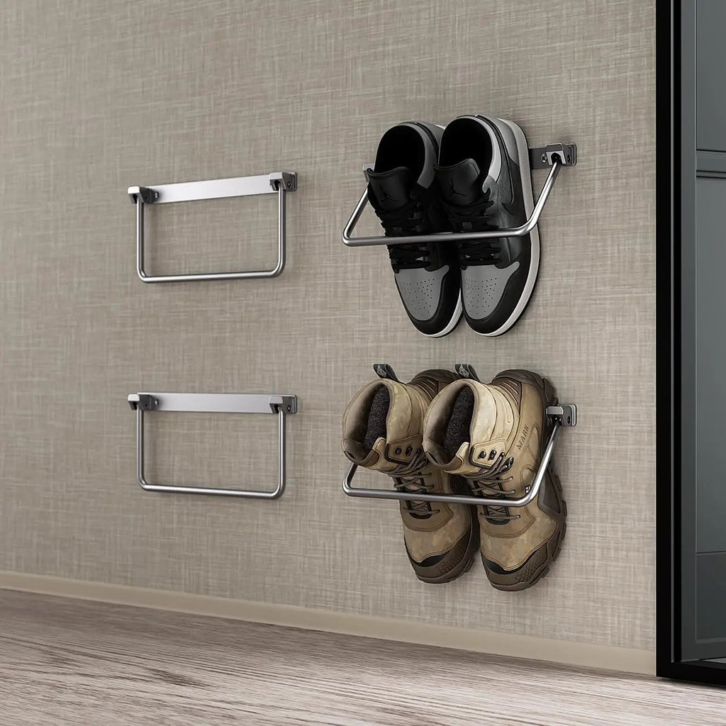 Mrorea Foldable Aluminum RV Shoe Rack