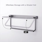 Mrorea Foldable Aluminum RV Shoe Rack