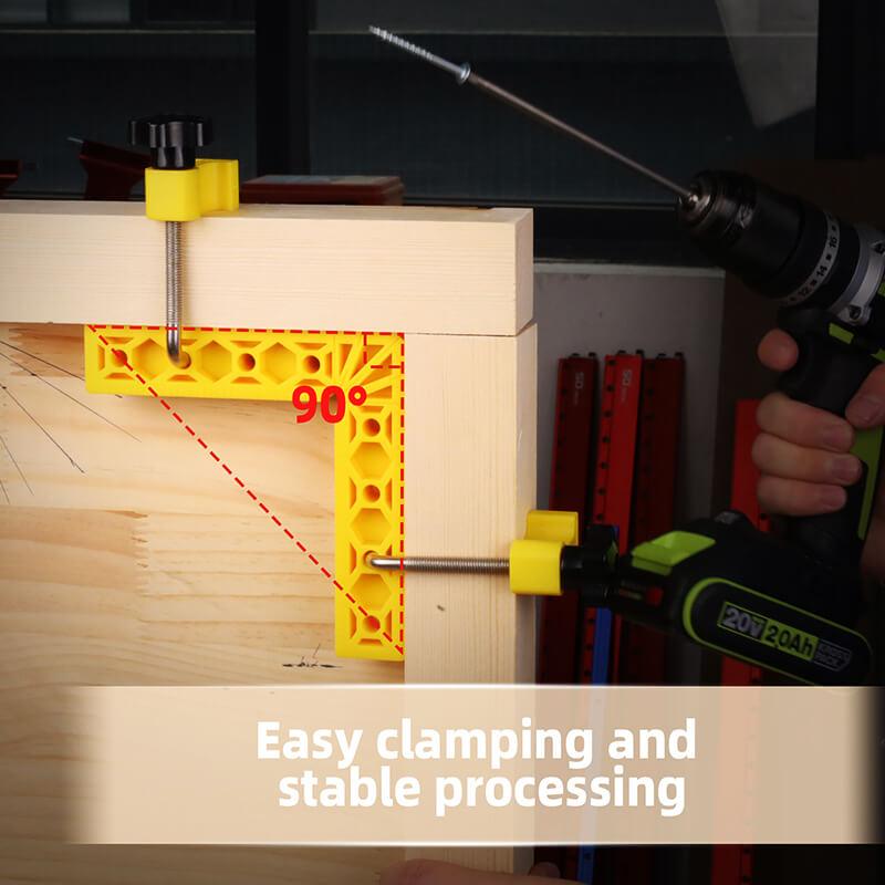 Mrorea Clamping Square - 90 Degree Corner Clamp, Positioning/Assembly Squares
