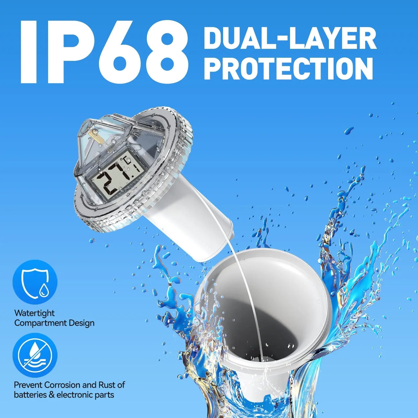Mrorea Wireless Pool Thermometer