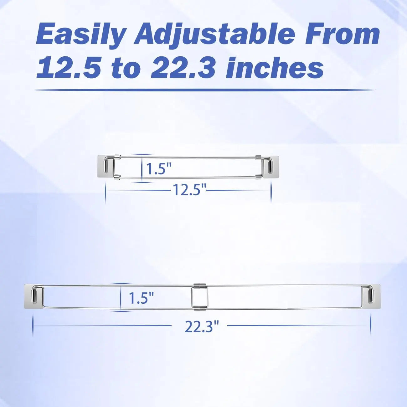 Mrorea RV Travel Secure Bars 2 Pcs