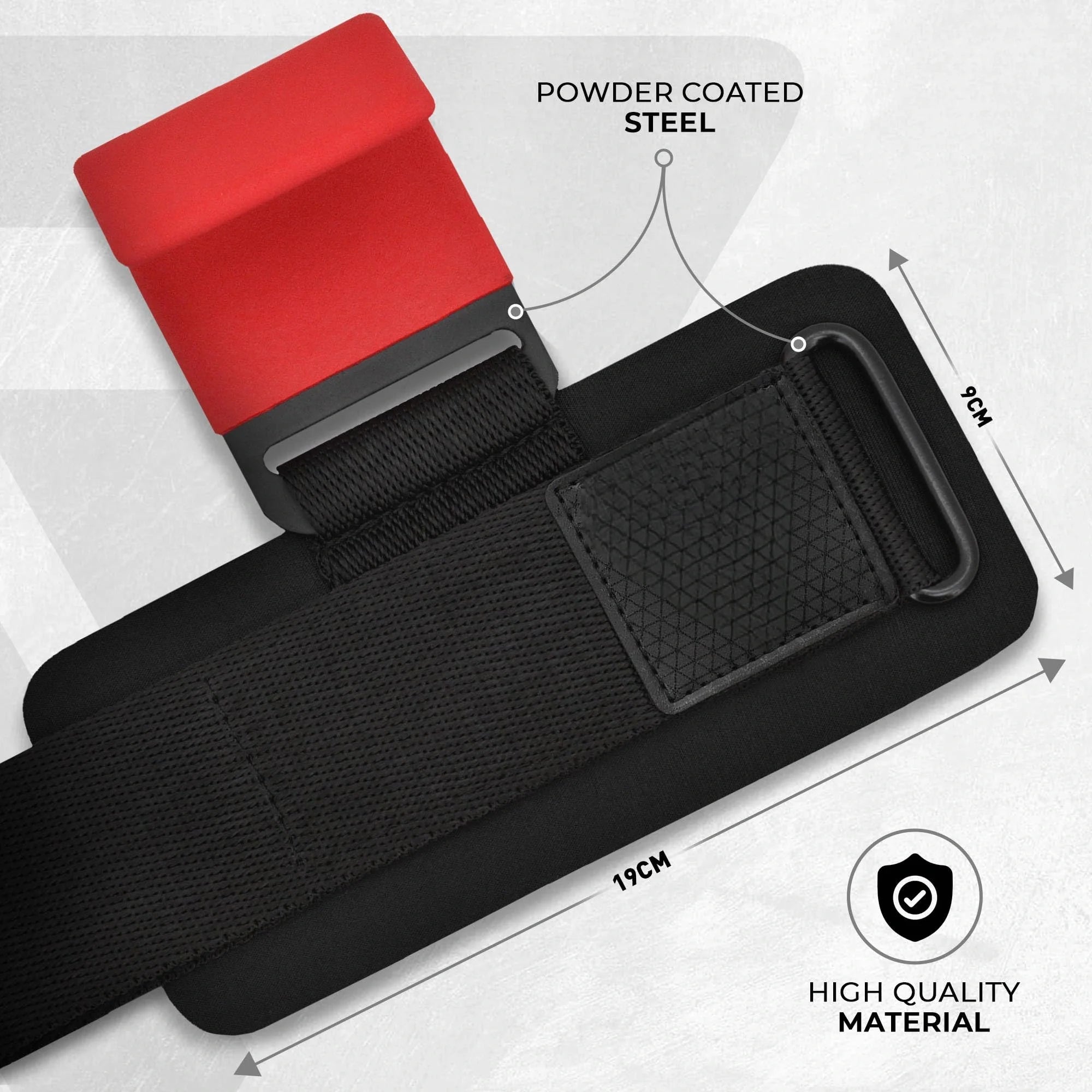 Mrorea Neoprene Wrist-Support Weight Lifting Hooks