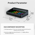 Geyiren H4 HUD - Auto GPS Car Head Up Display Speed Meter Projector on Glass for All Cars