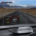 GEYIREN C3 HUD - Speedometer Obd2 EOBD GPS Navigation Glass Projector Head Up Display For All Car