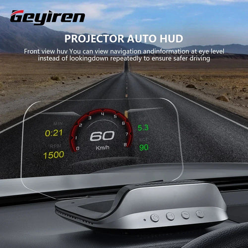 Mrorea car HUD head up display digital speedometer product image 1