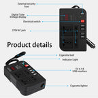 Inverter DC 12V To 220V Multi-function Home Modified Sine Wave300W High-power Automotive Power Converter