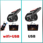 Car Dash Cam USB HD 1080P 170 Degree Wide Angle Car Camera Recorder Front  ADAS Dashcam Android DVR Auto Recorder Night Version