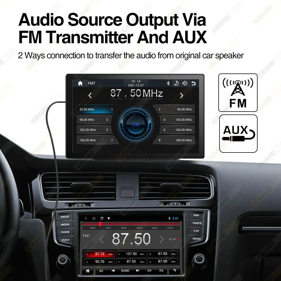 Mrorea car multimedia CarPlay Android Auto display product image 5