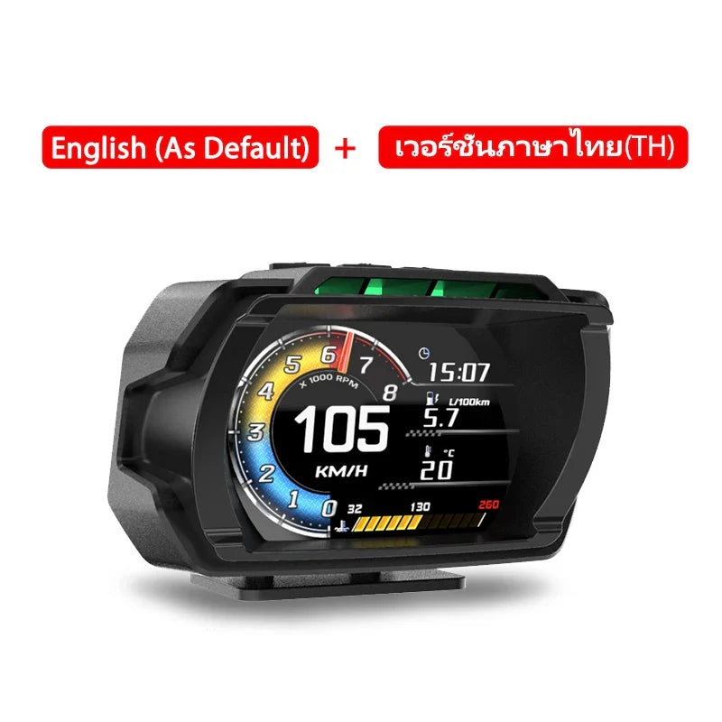 Mrorea car HUD head up display digital speedometer product image 11
