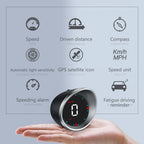 Geyiren G5 HUD - Km/h MPH Digital Speedometer Gauge Security Alarm Car GPS Head Up Display