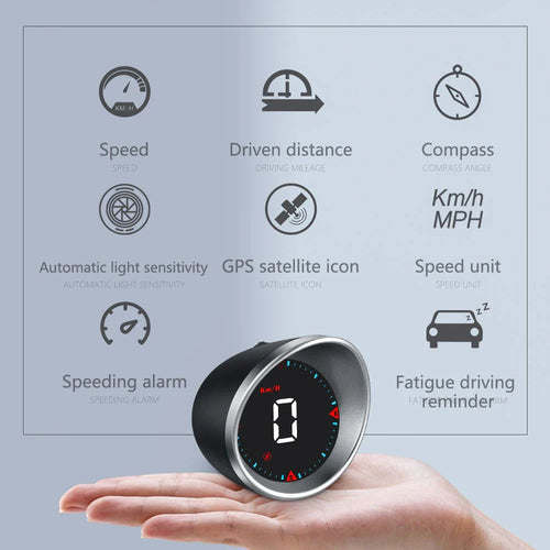 Mrorea car HUD head up display digital speedometer product image 2