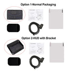 VJOYCAR HUD Head Up Display 5.5" Car Overspeed Warning OBDII EUOBD Auto Windshield Projector Alarm System RPM KM/H MPH