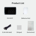 Geyiren H4 HUD - Auto GPS Car Head Up Display Speed Meter Projector on Glass for All Cars