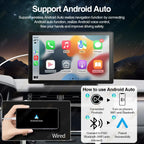 Mrorea car multimedia CarPlay Android Auto display product image 3