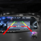 Mrorea 4.3" HD 1080P Rearview Mirror Dash Cam | Dual-Lens Front & Rear Car Recorder