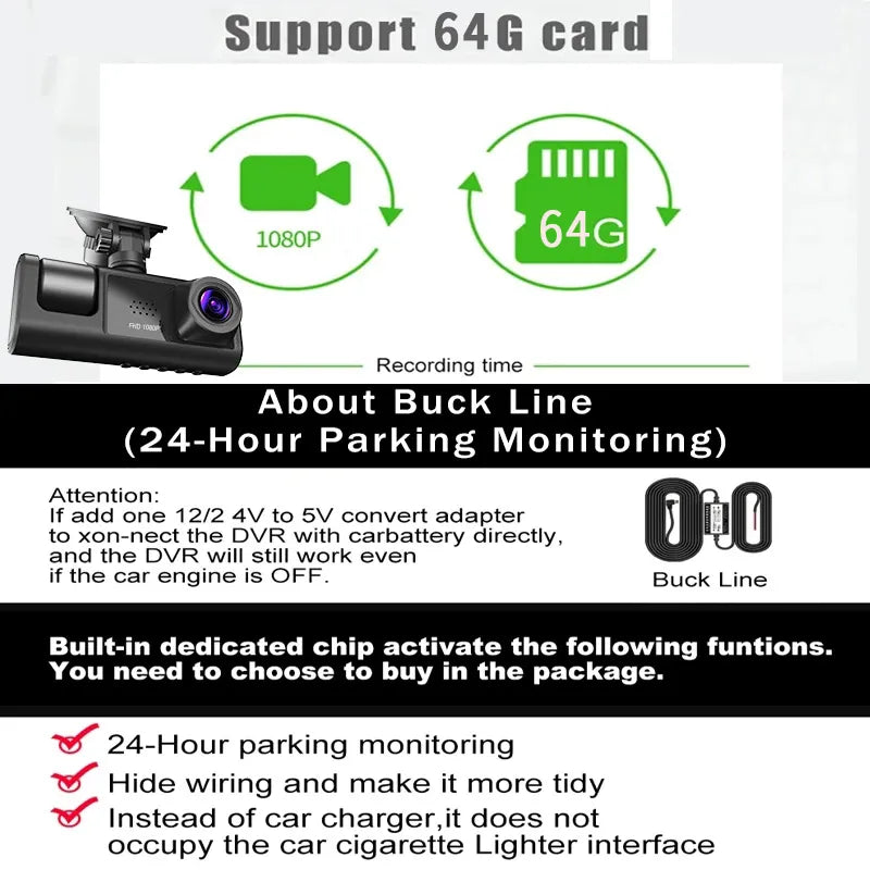 Mrorea car dash cam video recorder product image 6