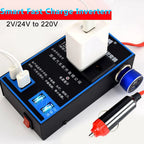 TIMOTRAS Car Mounted Inverter 12v24v to 220v Car Phone USB Charging Truck Household Socket