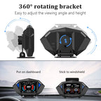 Mrorea car HUD head up display digital speedometer product image 6