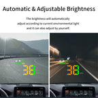 Geyiren H4 HUD - Auto GPS Car Head Up Display Speed Meter Projector on Glass for All Cars