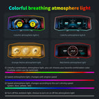 Geyiren P4 HUD - OBD2 Display Smart Digital Speedometer inclinometro 4x4 GPS Water Temp On-board computer Car Head Up Display