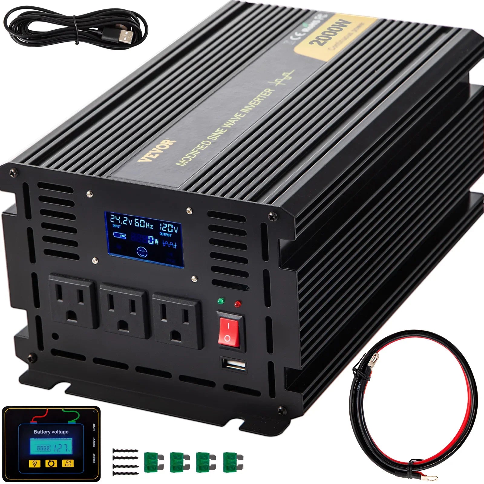 Mrorea car power inverter DC to AC converter product image 11