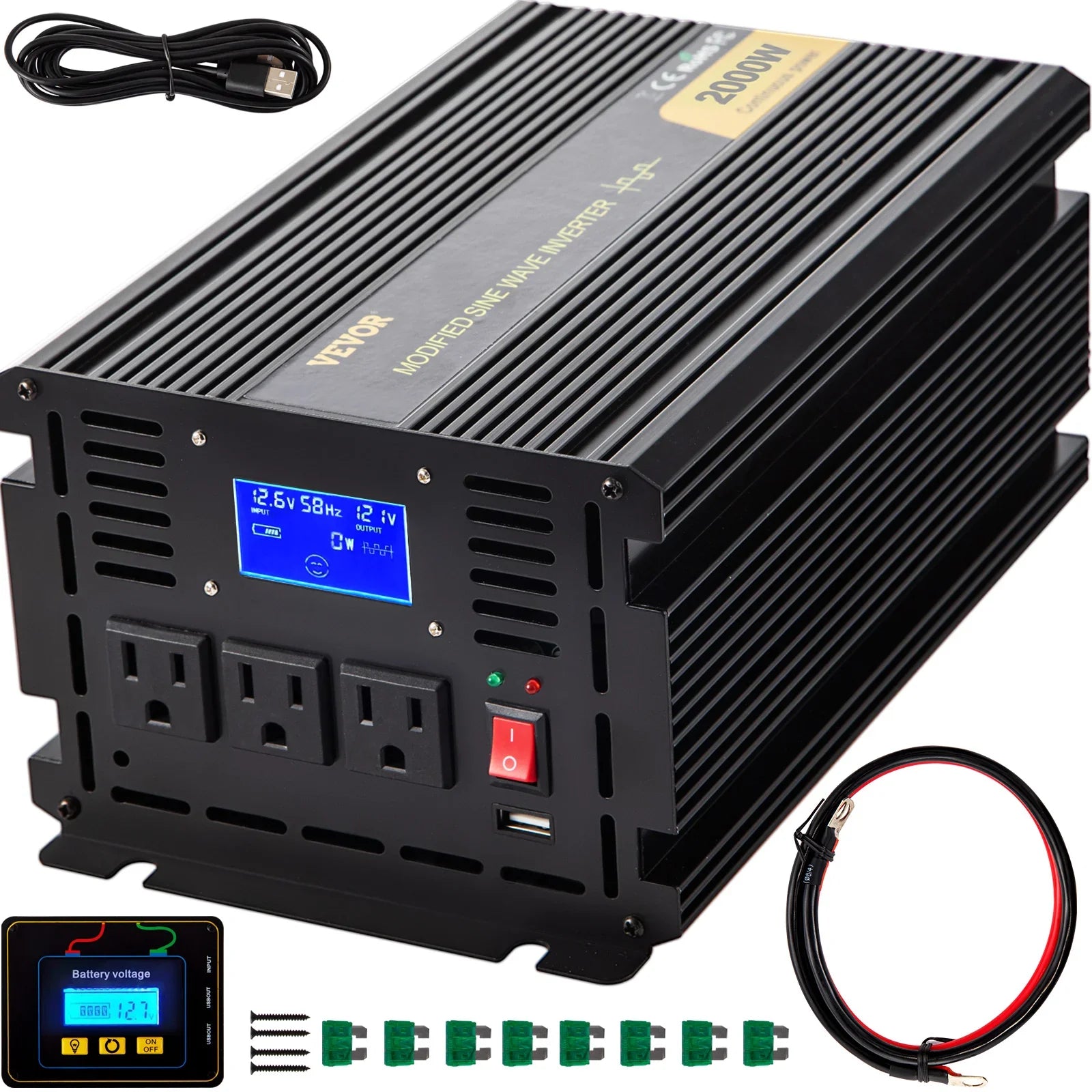 Mrorea car power inverter DC to AC converter product image 9