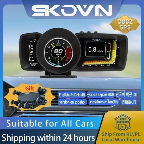 Mrorea car HUD head up display digital speedometer product image 1