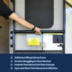 Mrorea All-Aluminum RV Screen Door Handle Bar
