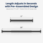 Mrorea All-Aluminum RV Screen Door Handle Bar