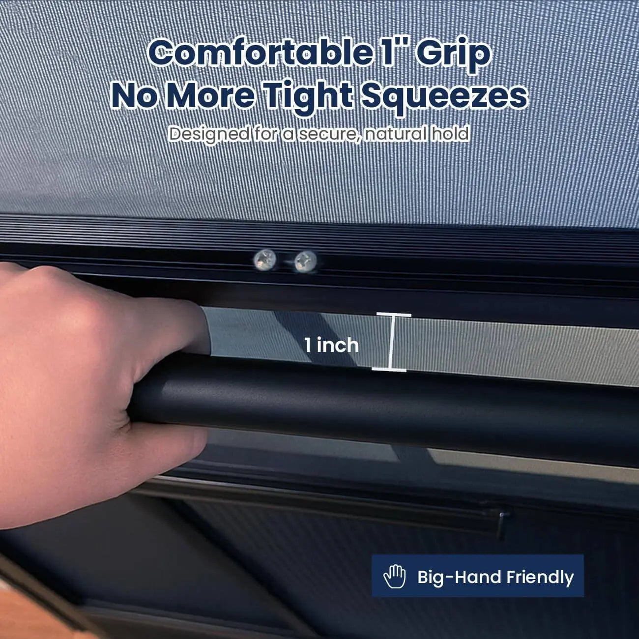 Mrorea All-Aluminum RV Screen Door Handle Bar