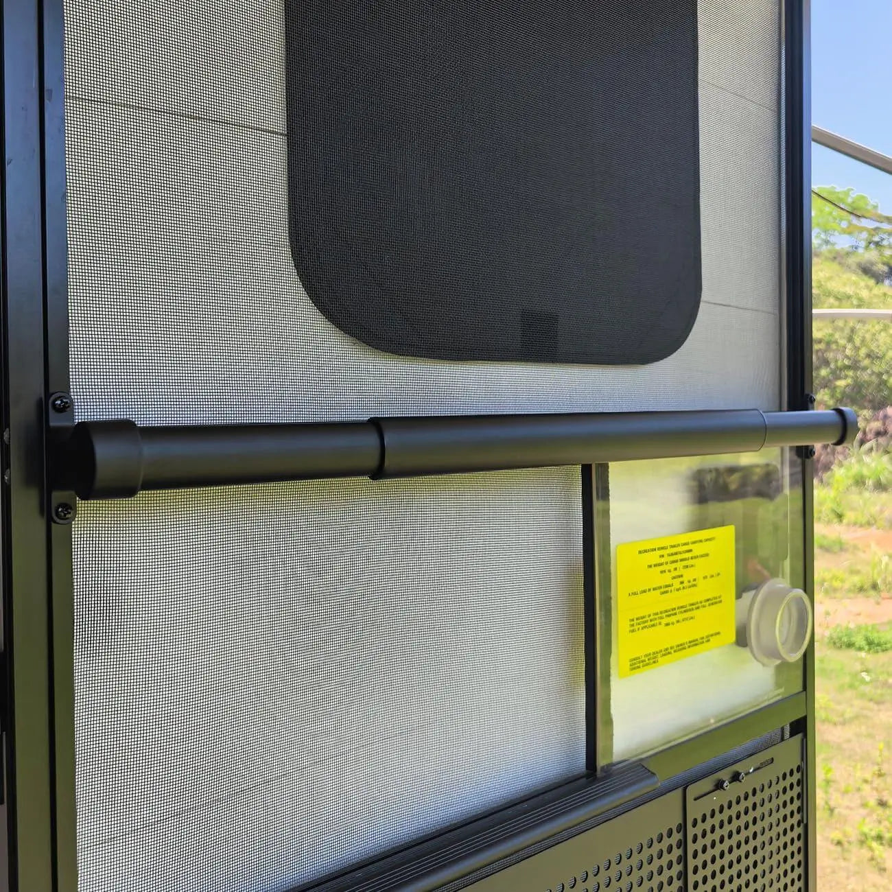 Mrorea All-Aluminum RV Screen Door Handle Bar