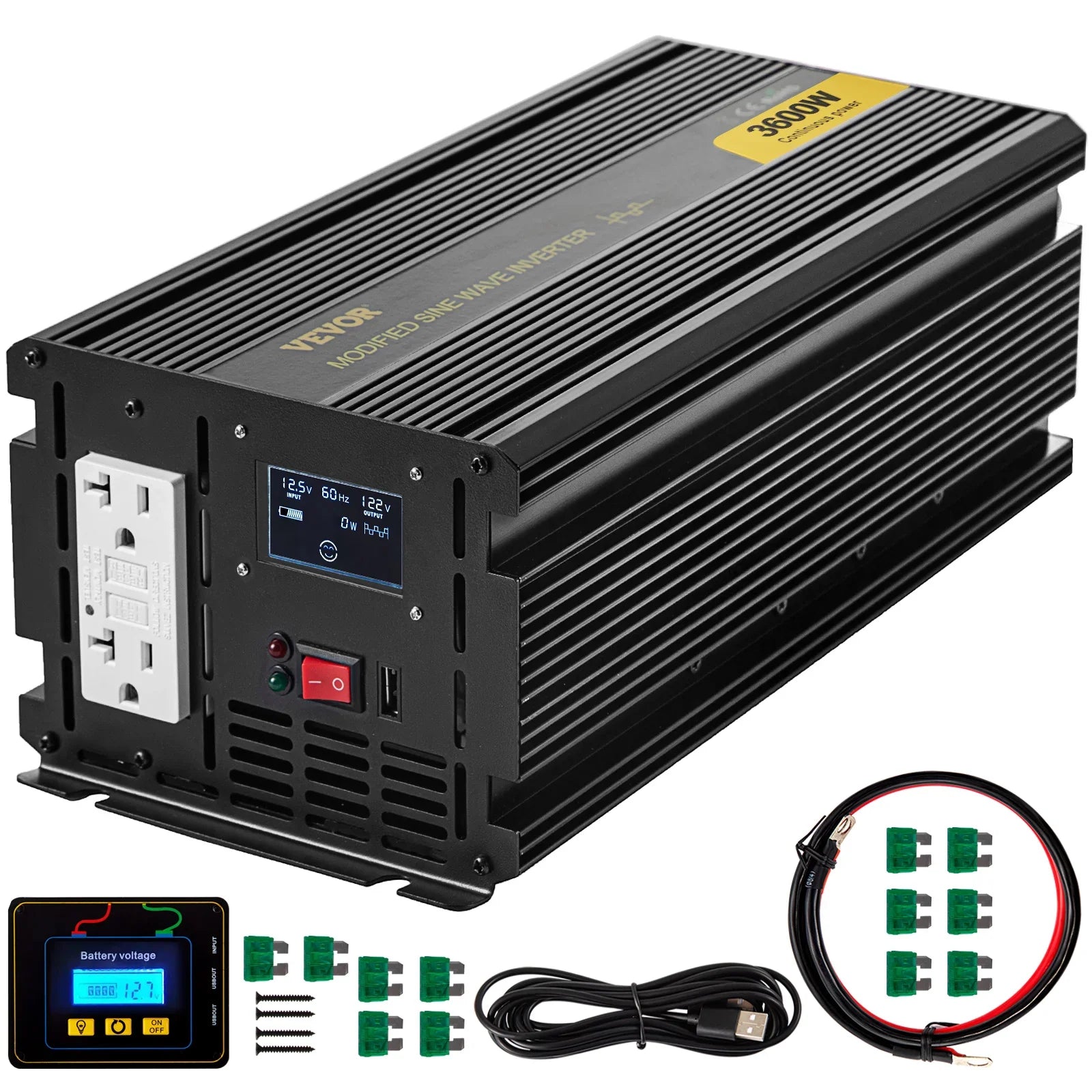 Mrorea car power inverter DC to AC converter product image 14