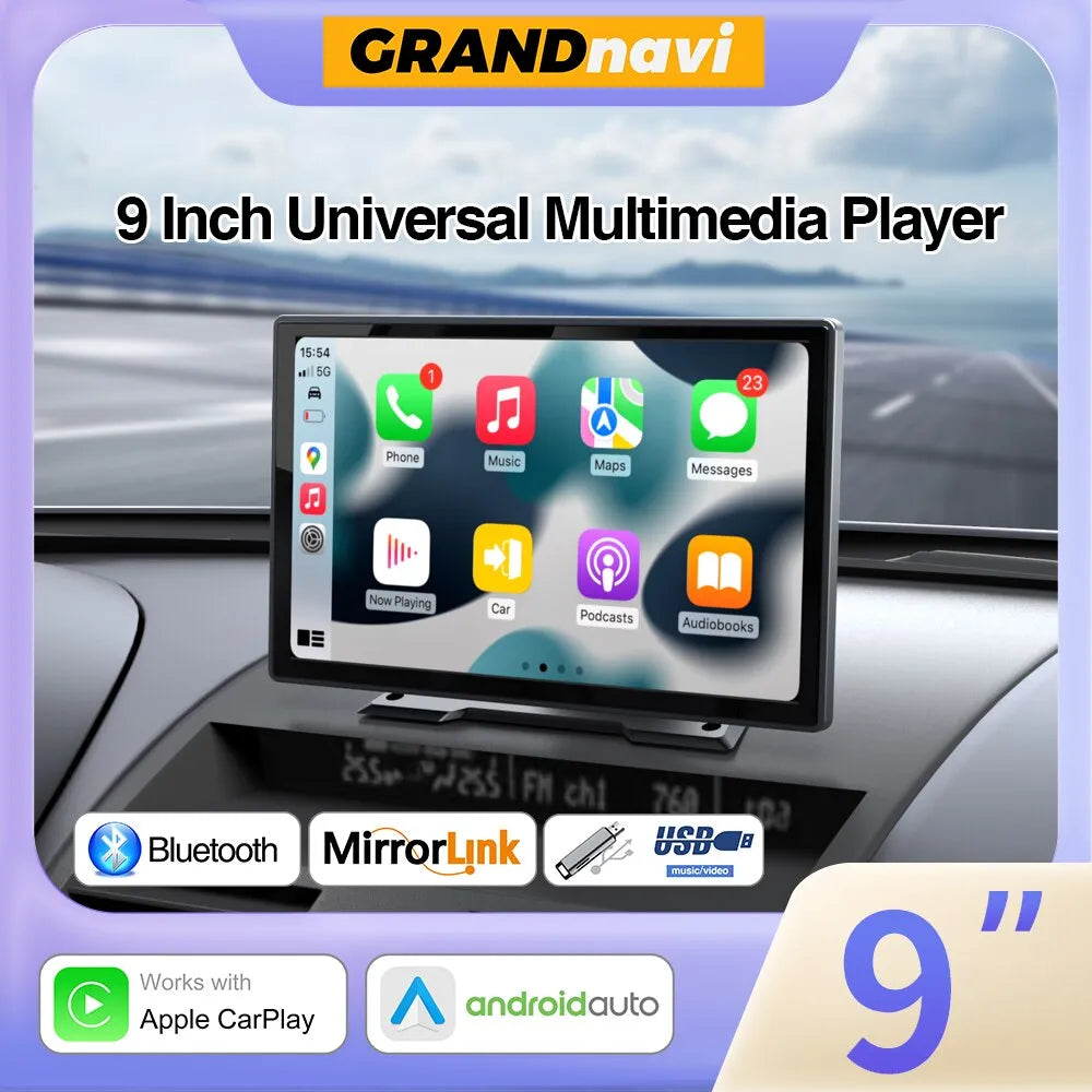 Mrorea car multimedia CarPlay Android Auto display product image 1