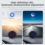 Geyiren G13 HUD - GPS Digital Speedometer Head Up Display Car Projector Over Security Speed Alarm km/h Clock Odometer Universal Auto Gauge