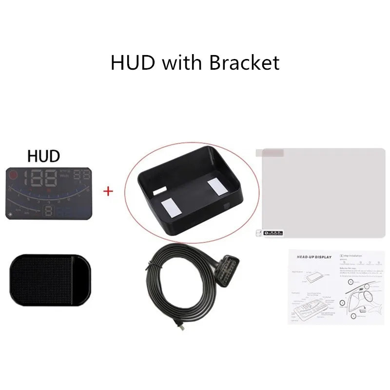 Mrorea car HUD head up display digital speedometer product image 8