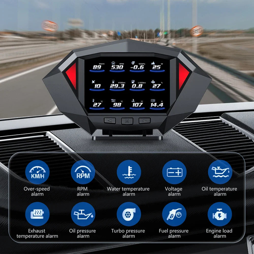 Mrorea car HUD head up display digital speedometer product image 2