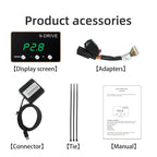 Car Throttle Response Controller 9 Driving Modes Intelligent Electronic Racing Accelerator Compatible with Chevrolet Corolla