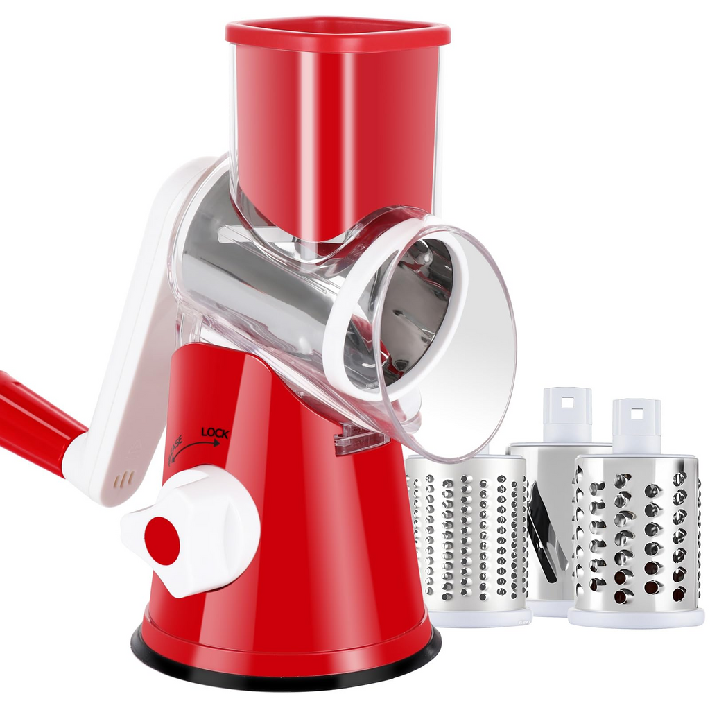 Mrorea Manual Rotary Cheese Grater Shredder