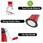 Mrorea Manual Rotary Cheese Grater Shredder