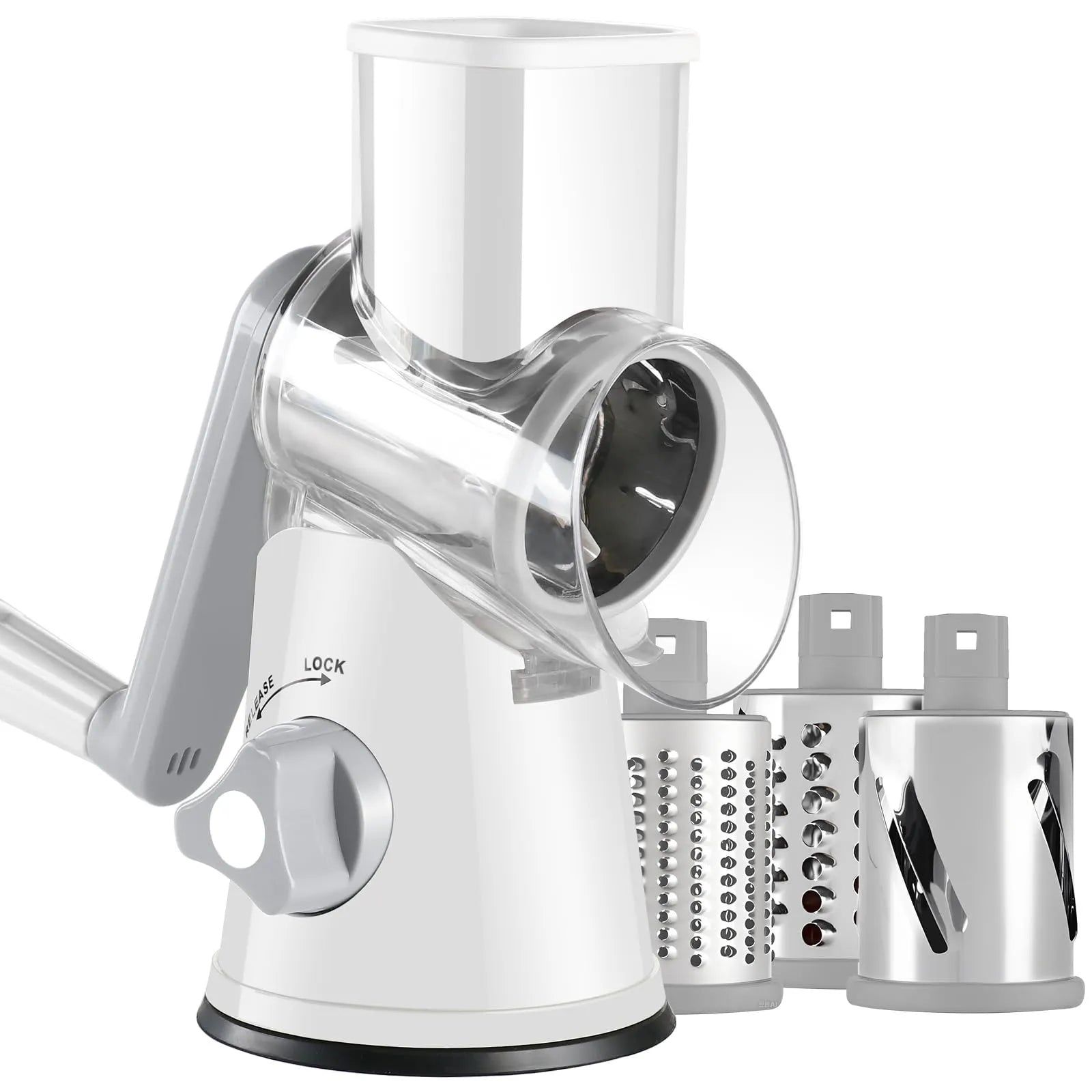 Mrorea Manual Rotary Cheese Grater Shredder