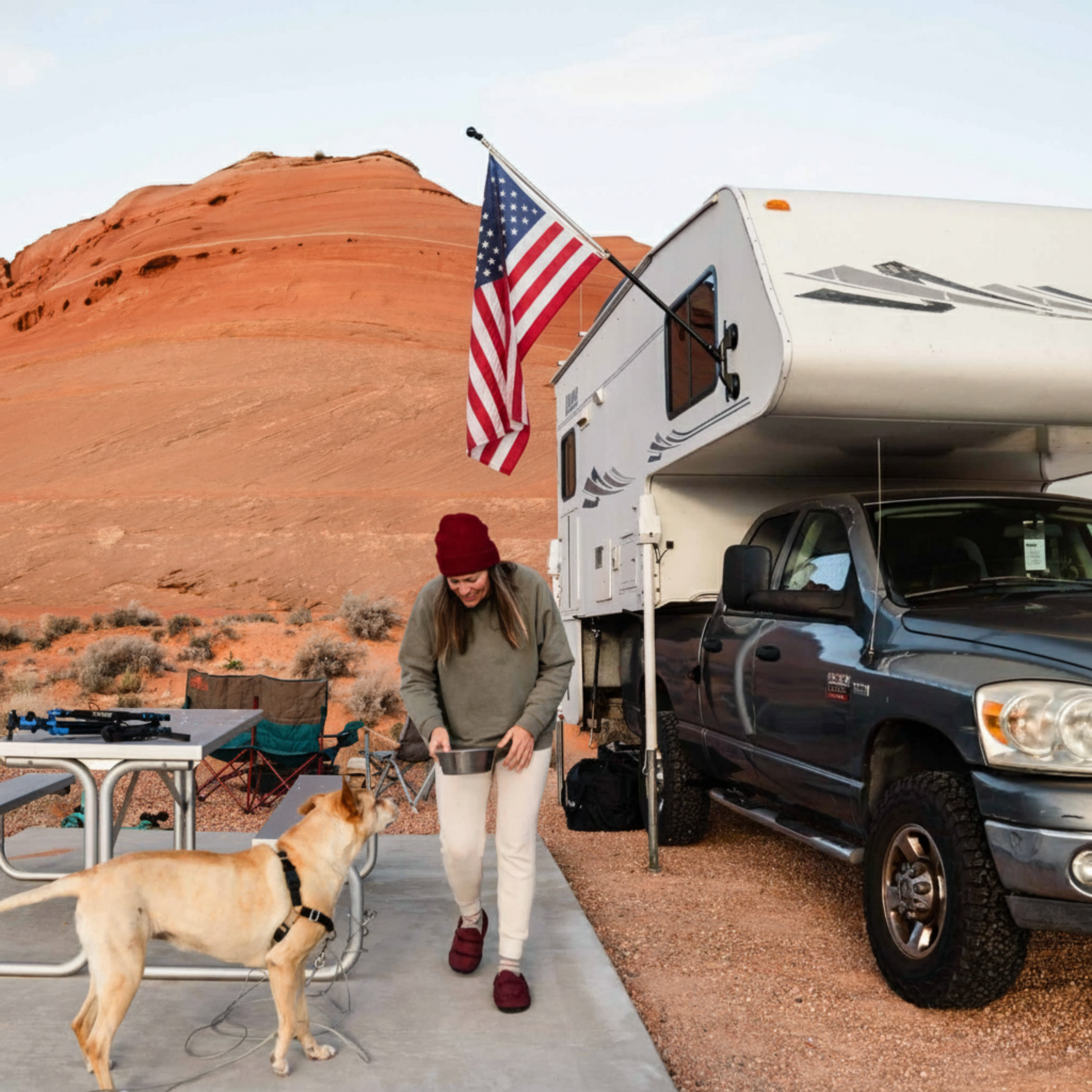 Mrorea Quick-Release RV Flag Pole Holder | No-Drill Suction Cup Mount for RVs, Campers & Trucks