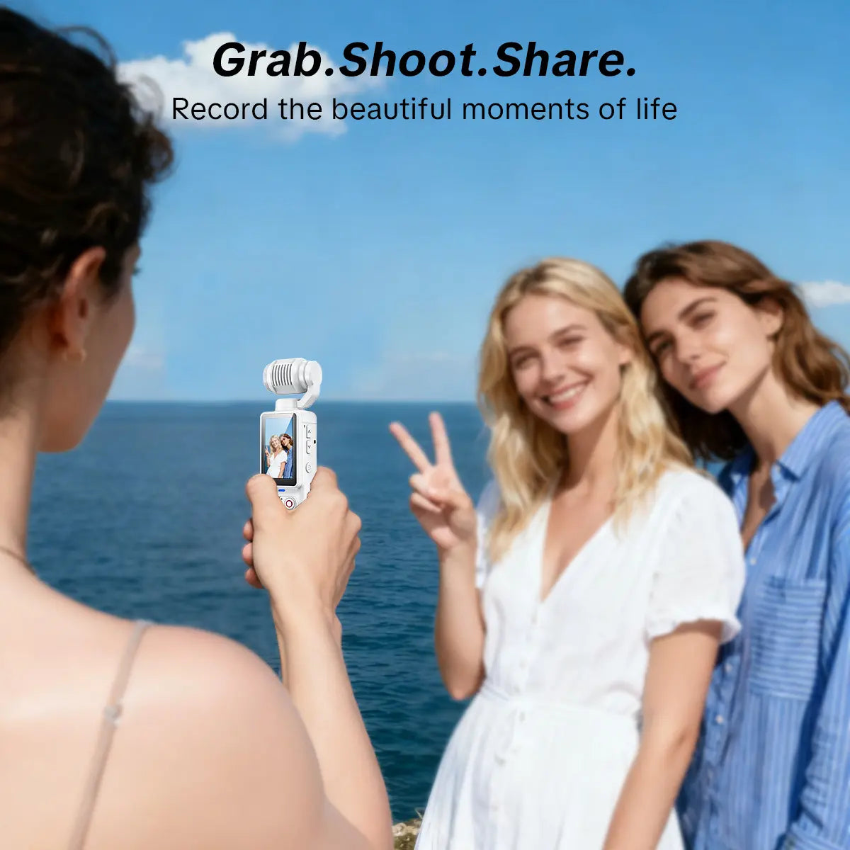 Mrorea 2.5K Ultra HD Pocket Video Camera