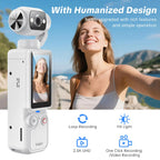 Mrorea 2.5K Ultra HD Pocket Video Camera