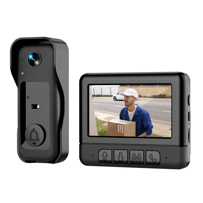 Mrorea Wireless Video Doorbell Camera with Screen