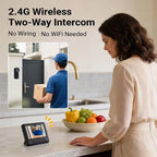 Mrorea Wireless Video Doorbell Camera with Screen