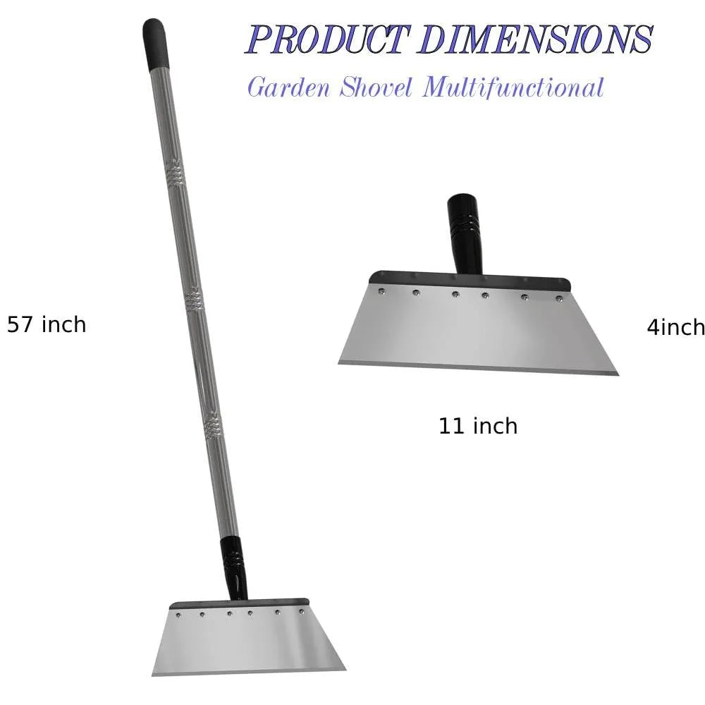Mrorea Heavy Duty Stainless Steel Garden Shovel