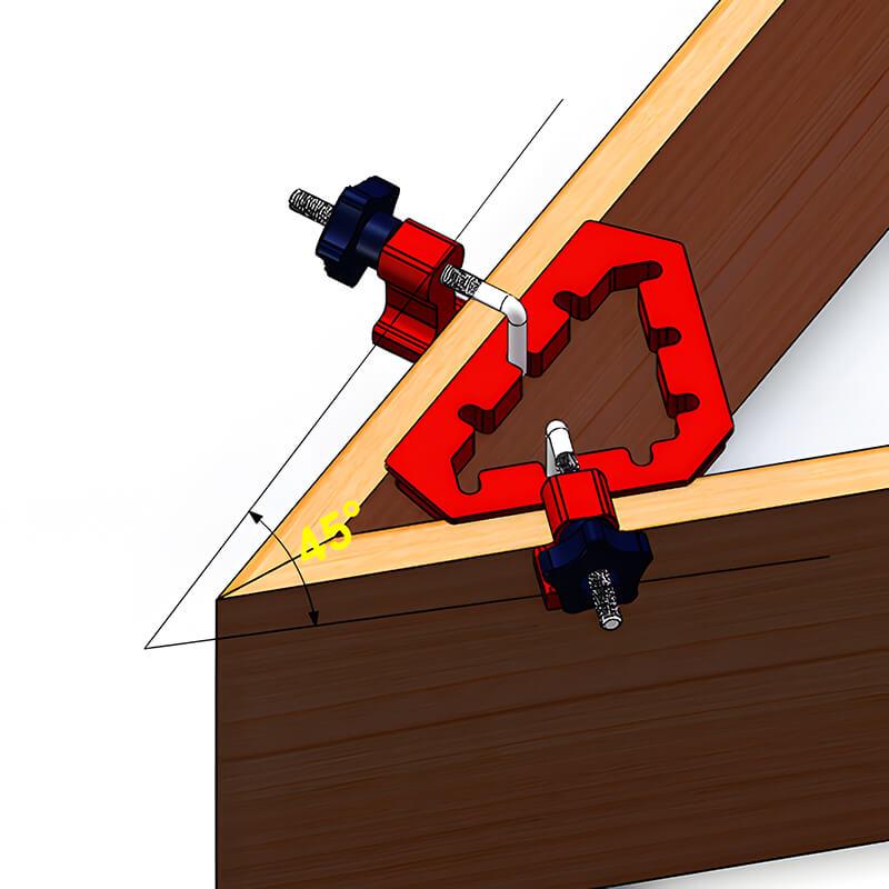 Mrorea Clamping Squares 90/45 Degree Corner Clamp Positioning Squares