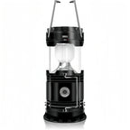 Mrorea Solar Rechargeable Collapsible LED Lantern Flashlight