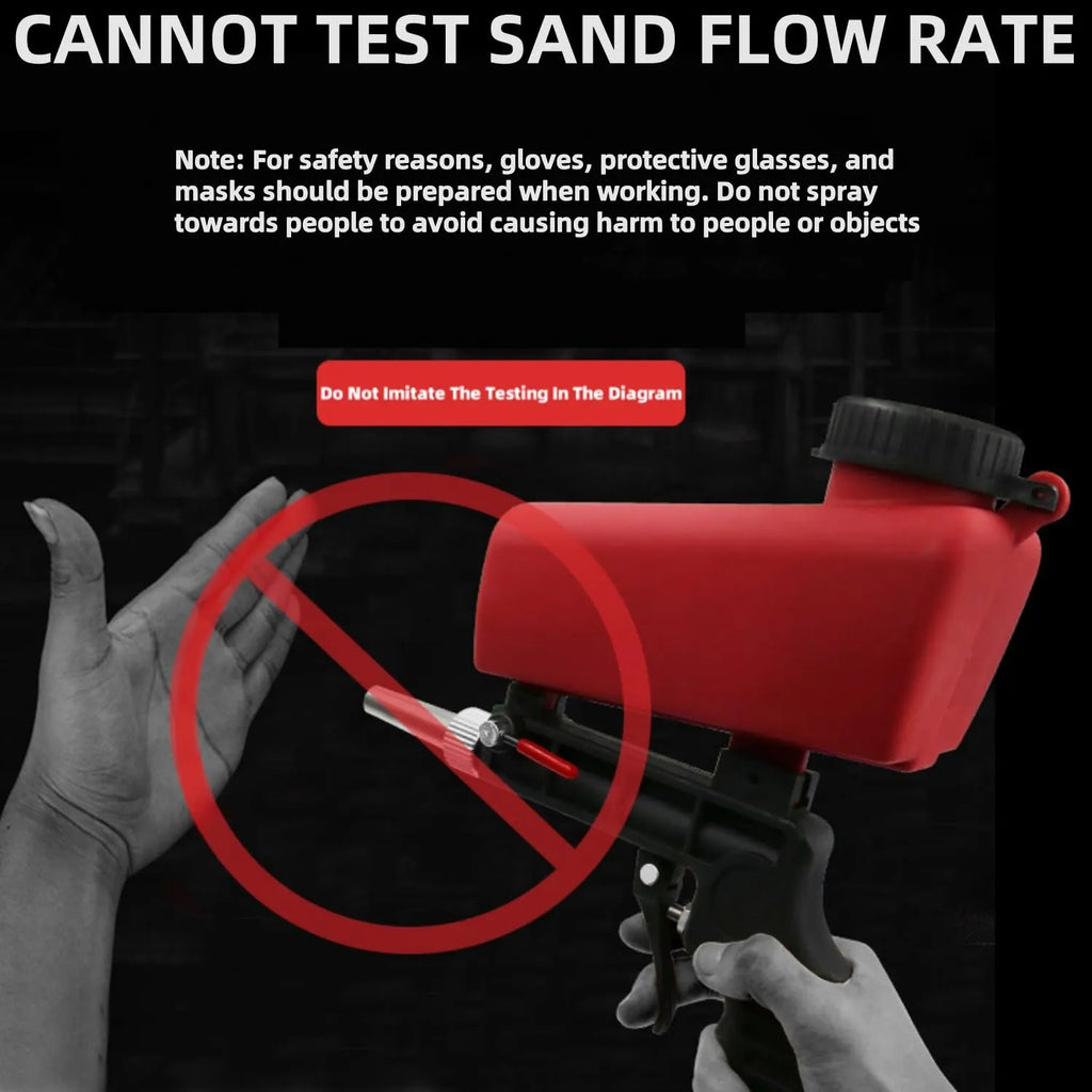 Mrorea Portable 90 PSI Pneumatic Sandblaster Gun Kit