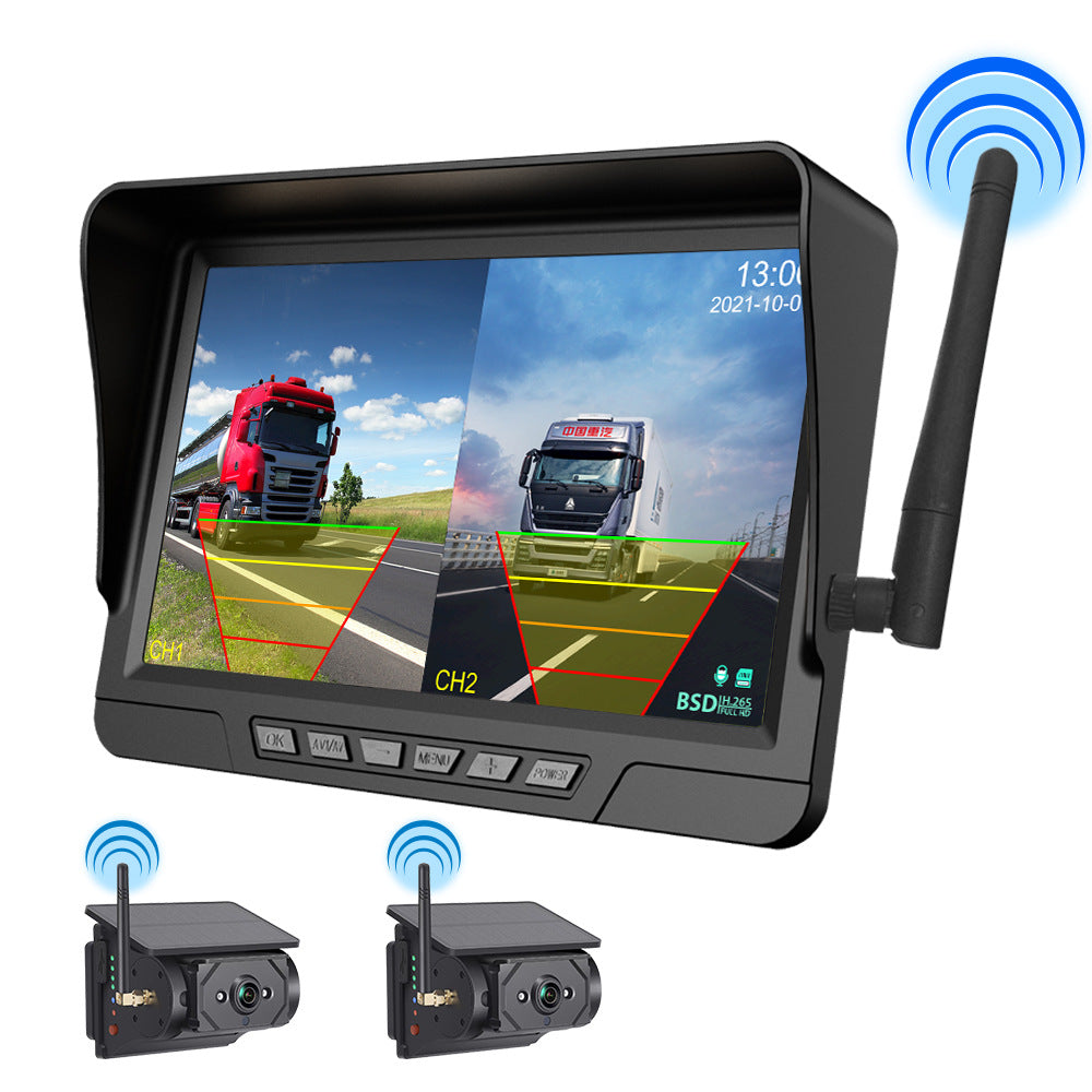 Mrorea Magnetic Solar Wireless Backup Camera